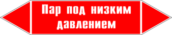 Маркировка трубопровода "пар под низким давлением" (p09, пленка, 252х52 мм)" - Маркировка трубопроводов - Маркировки трубопроводов "ПАР" - Магазин охраны труда ohranatruda-shop.ru
